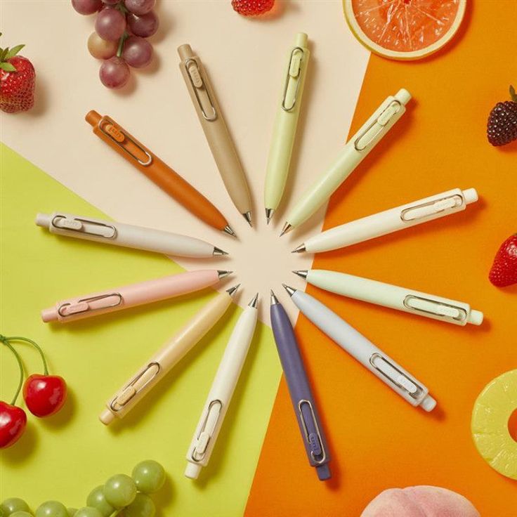 خودکار رنگی ژله ای